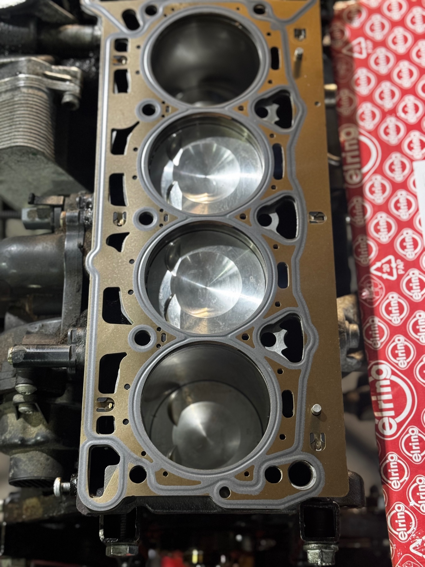 Bloc moteur en atelier IK Motor